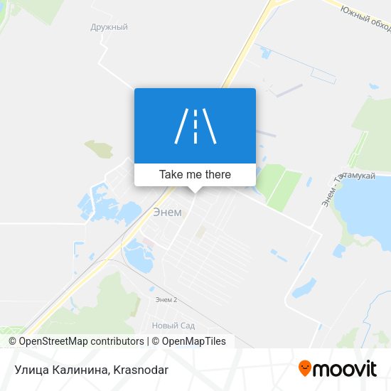 Улица Калинина map