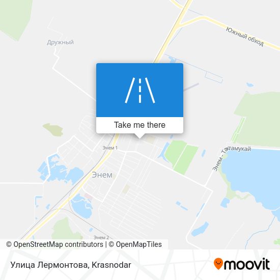 Улица Лермонтова map