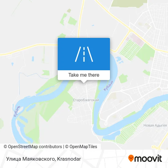 Улица Маяковского map
