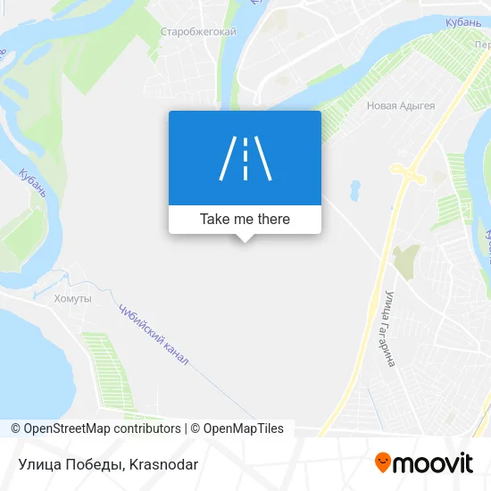 Улица Победы map