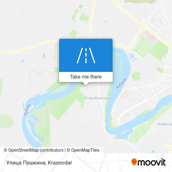 Улица Пушкина map