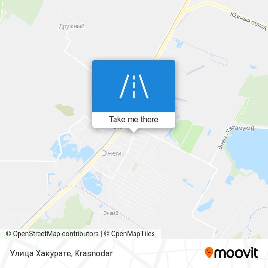 Улица Хакурате map