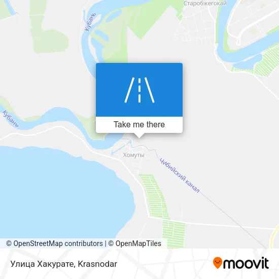 Улица Хакурате map