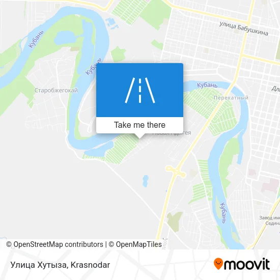 Улица Хутыза map