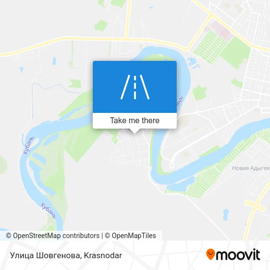 Улица Шовгенова map