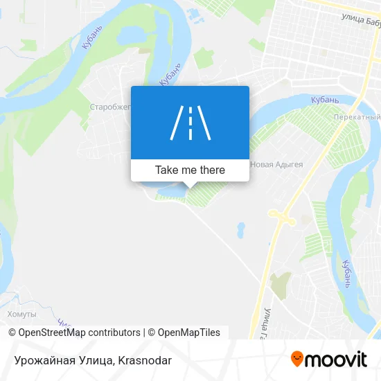 Урожайная Улица map
