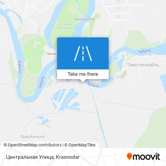 Центральная Улица map