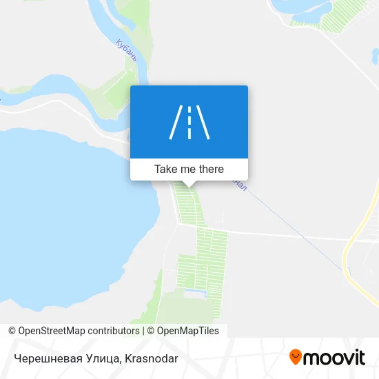 Черешневая Улица map