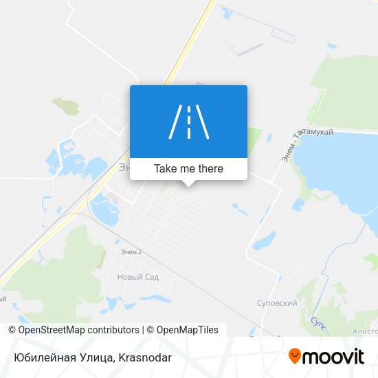 Юбилейная Улица map