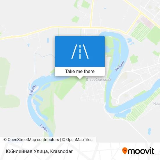 Юбилейная Улица map