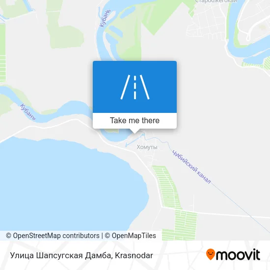 Улица Шапсугская Дамба map