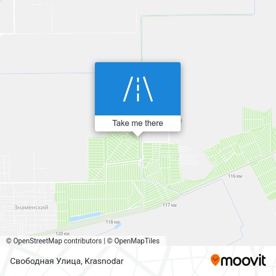 Свободная Улица map