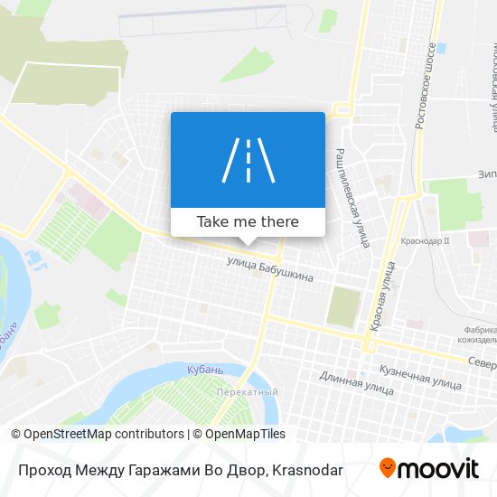 Проход Между Гаражами Во Двор map