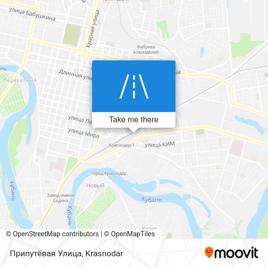 Припутёвая Улица map