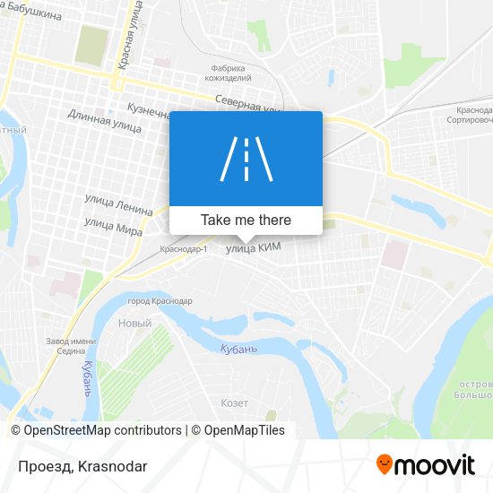 Проезд map