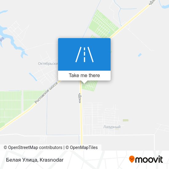 Белая Улица map