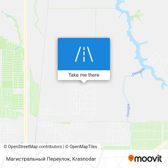 Магистральный Переулок map