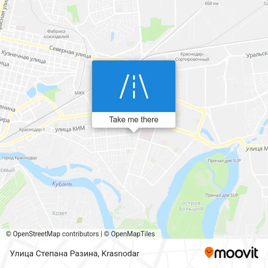 Улица Степана Разина map