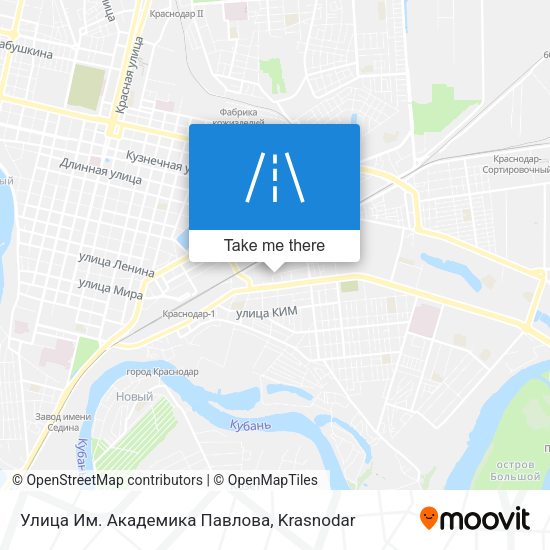 Улица Им. Академика Павлова map