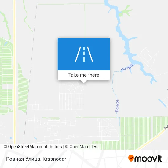 Ровная Улица map