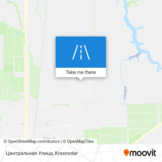 Центральная Улица map