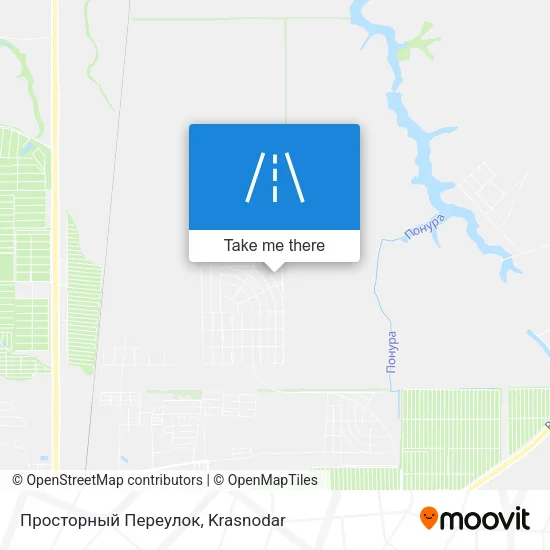 Просторный Переулок map