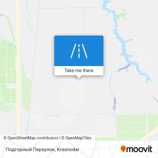 Подгорный Переулок map