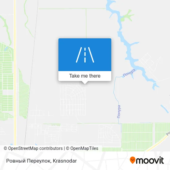 Ровный Переулок map