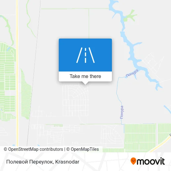 Полевой Переулок map
