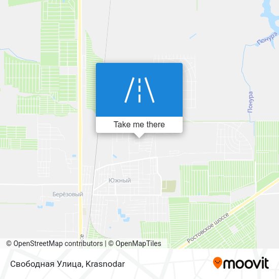 Свободная Улица map