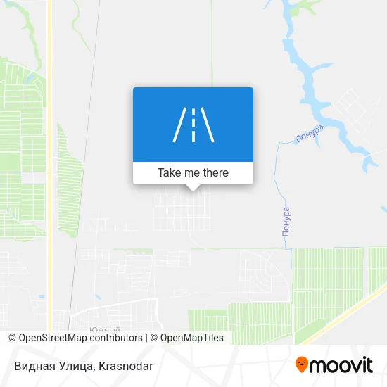 Видная Улица map