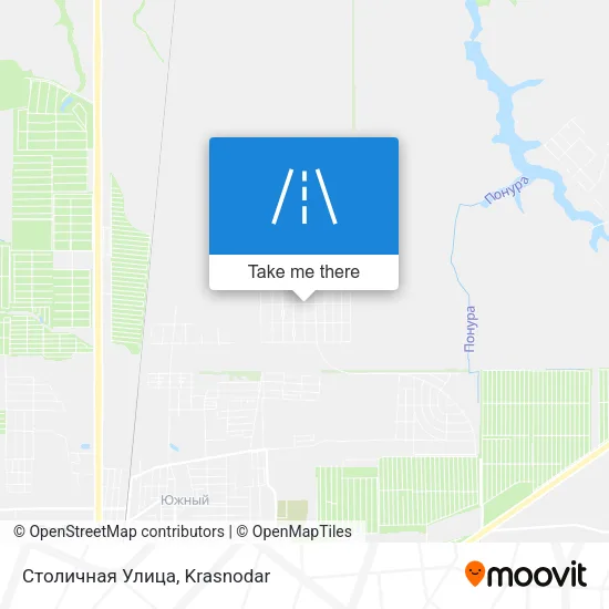Столичная Улица map