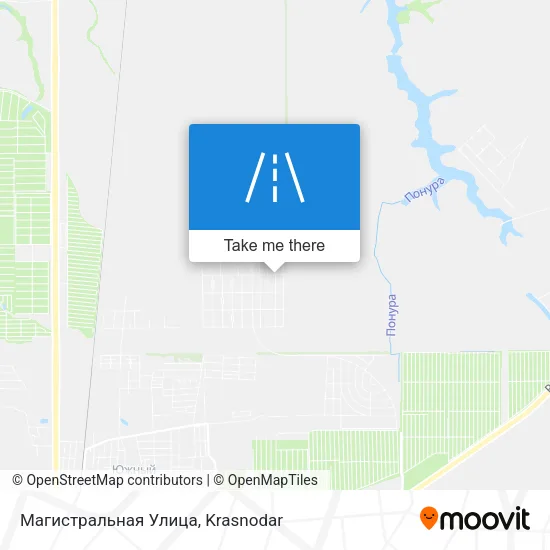 Магистральная Улица map