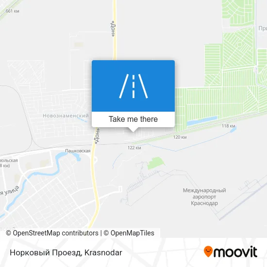 Норковый Проезд map