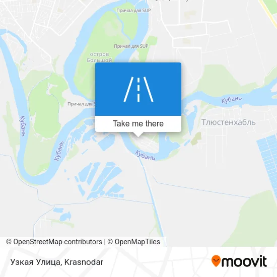 Узкая Улица map