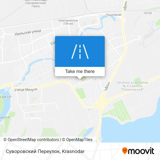 Суворовский Переулок map