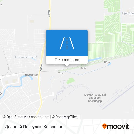 Деловой Переулок map