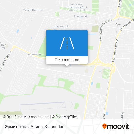 Эрмитажная Улица map