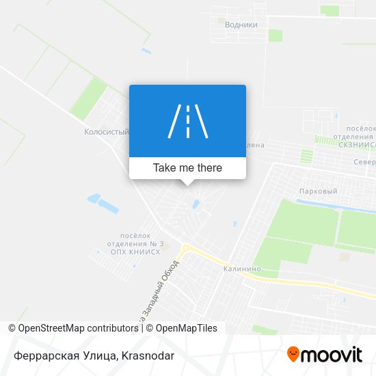 Феррарская Улица map