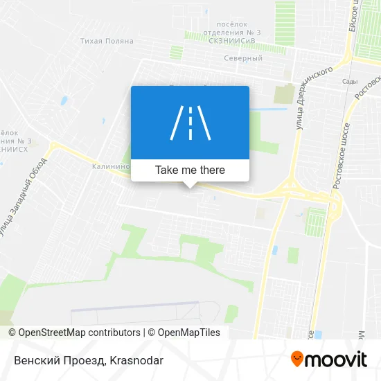 Венский Проезд map