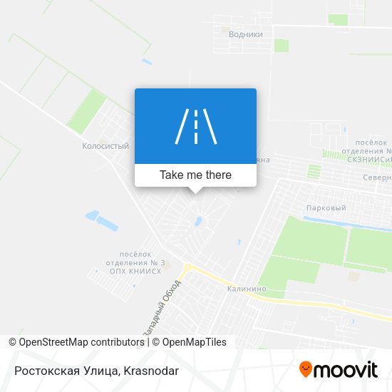 Ростокская Улица map