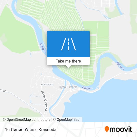 1я Линия Улица map