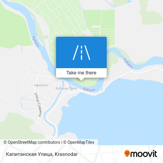 Капитанская Улица map