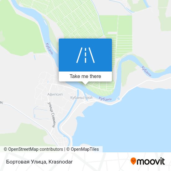 Бортовая Улица map