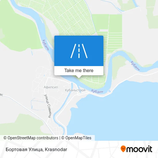 Бортовая Улица map