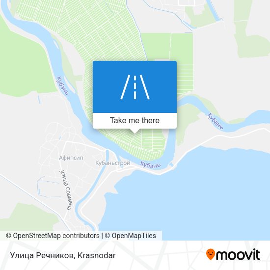 Улица Речников map