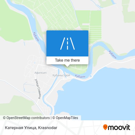 Катерная Улица map