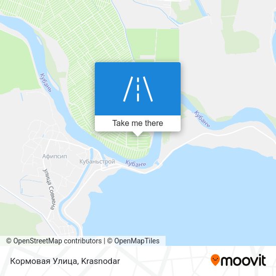 Кормовая Улица map