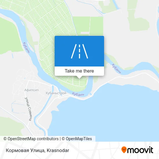 Кормовая Улица map