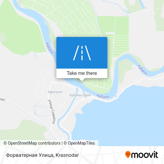 Форватерная Улица map